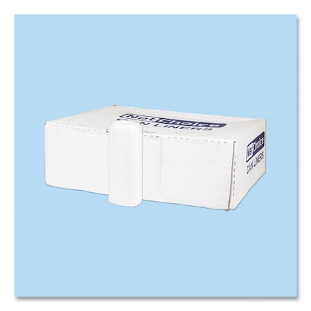 Integrated Bagging Systems 45 gal Trash Bags, 40 in x 48 in, Medium-Duty, 12 microns, Clear, 250 PK S404812N
